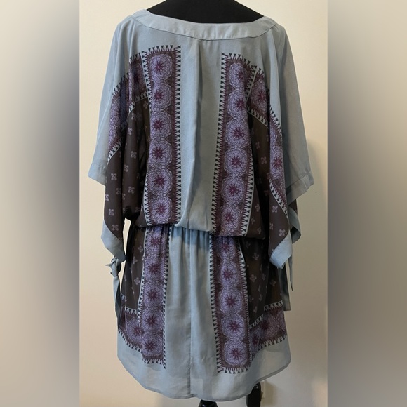 Free People Bohemian Loose Flowy Short Dress - Picture 2 of 4